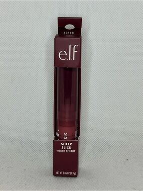 ELF Sheer Slick Lipstick Black Cherry